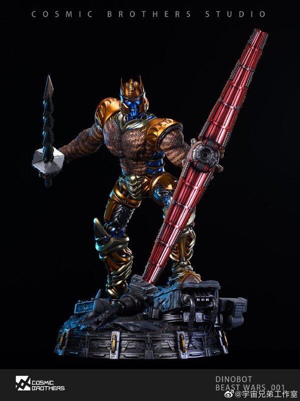 Cosmos Brothers Studio Beast Wars Dinobot Statue  (2 of 9)